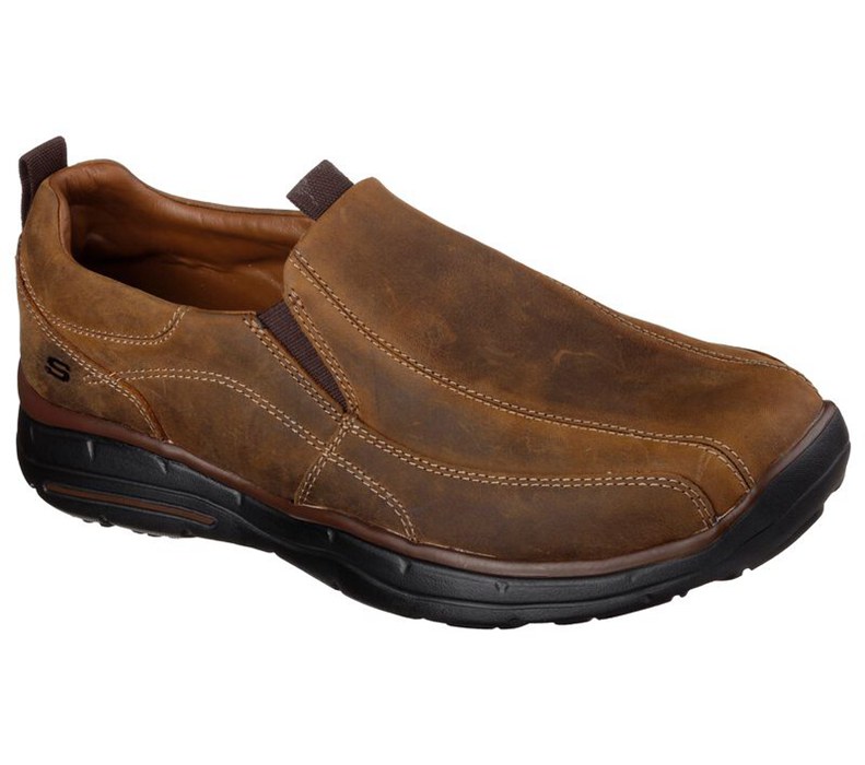 Skechers Herr Bruna Slip On - Relaxed Fit: Glides - Docklands - Sverige (YFRUV-3021)